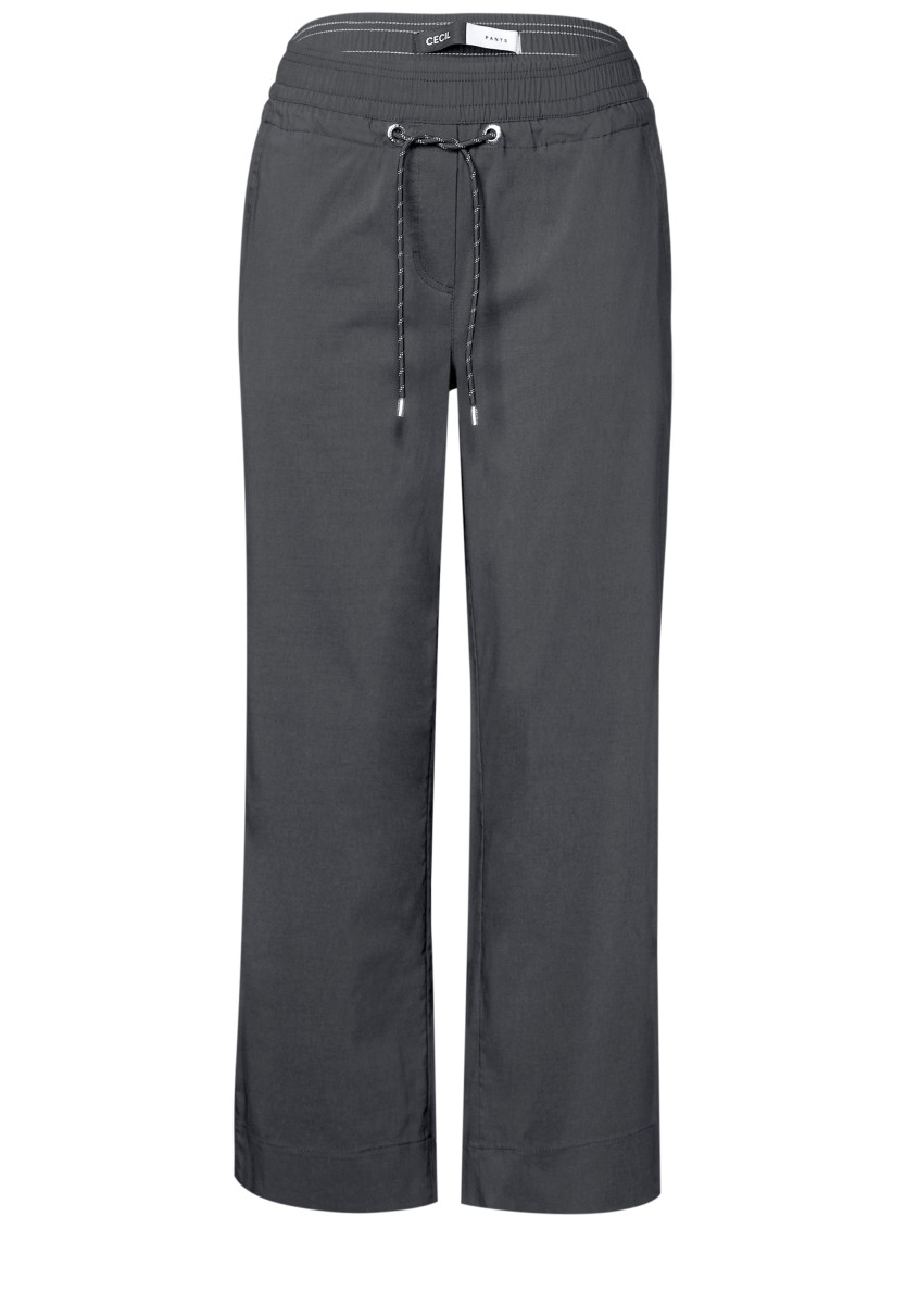 7/8 Wide Leg Hose grau