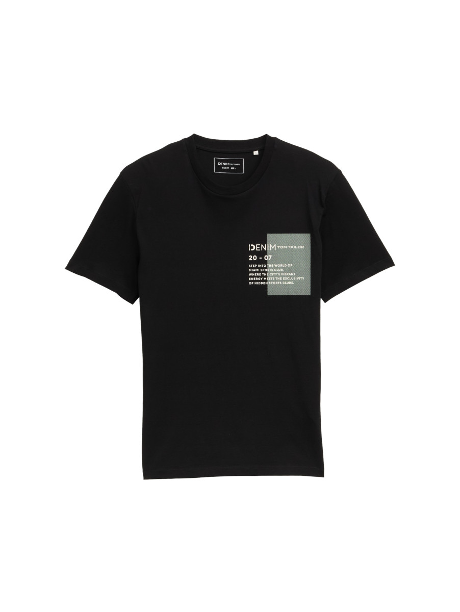 T-Shirt mit Logo Print