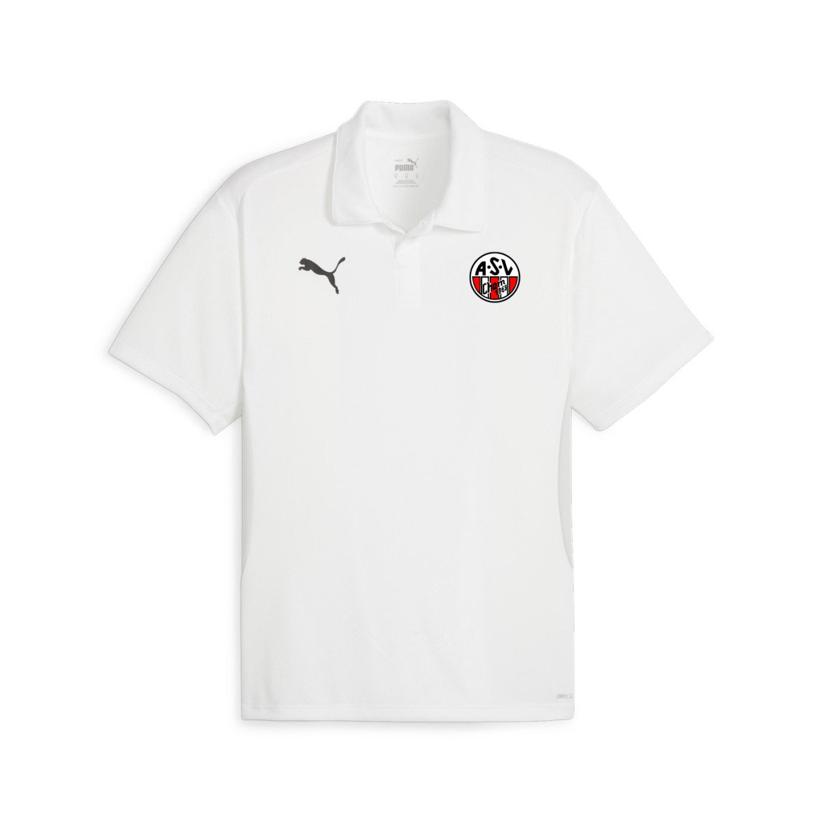 Poloshirt "teamGOAL" weiß
