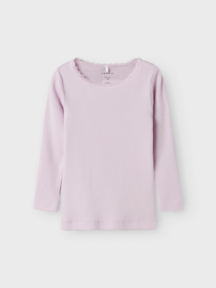 Langarmshirt rosa