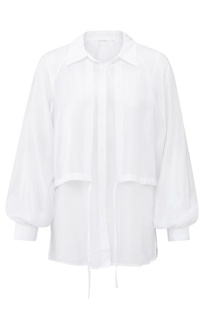 Dezente glänzende Bluse
