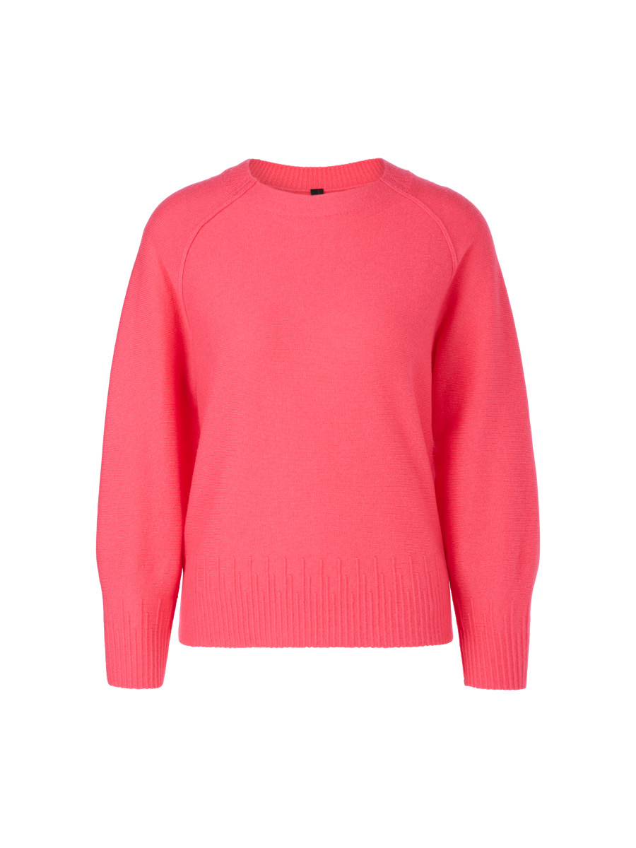Strick-Sweater "Rethink Together" pink