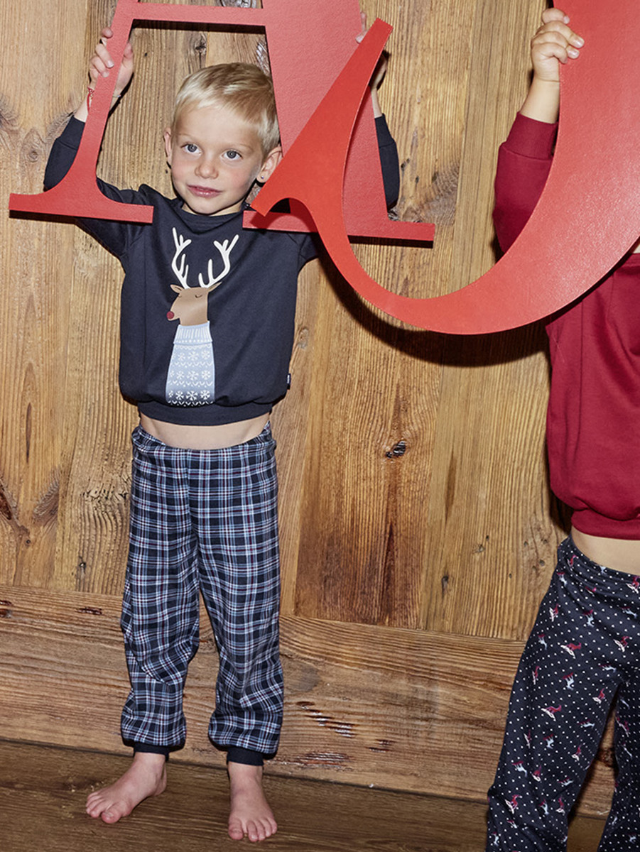 Pyjama mit Bündchen