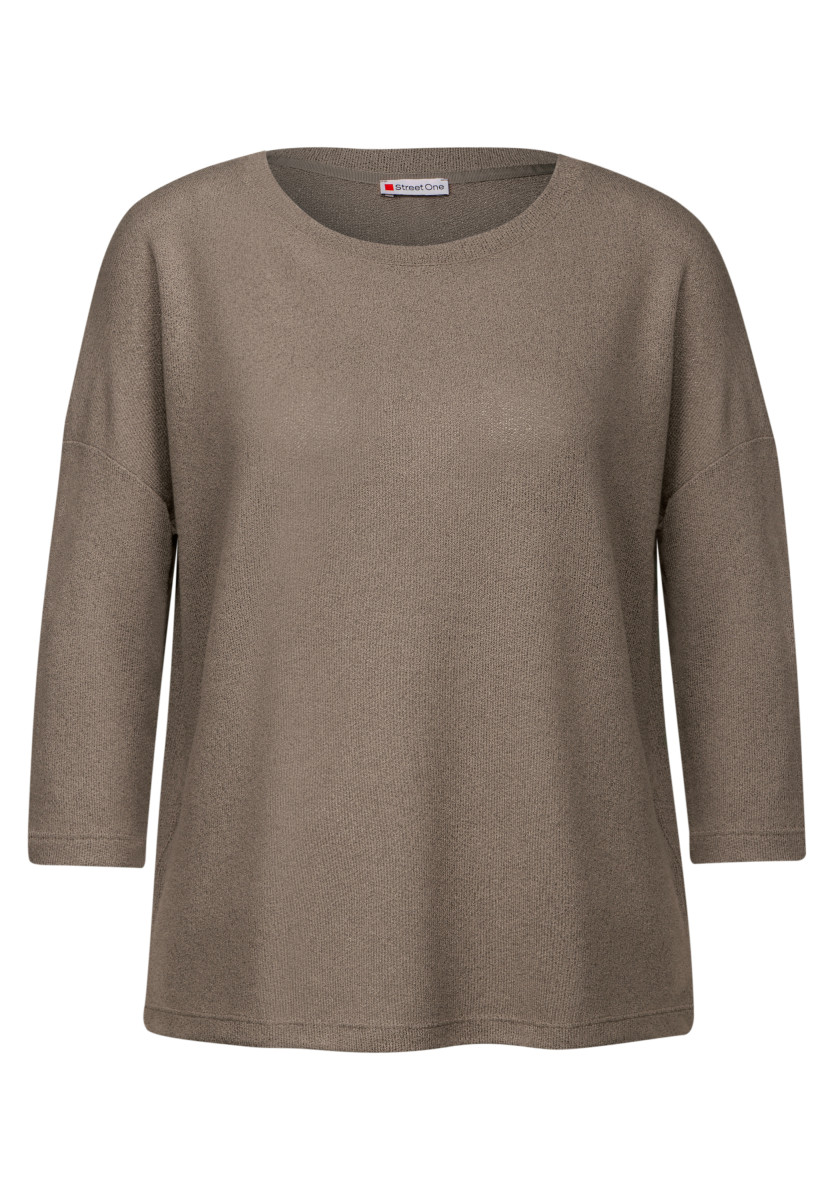 Strick-Look Shirt