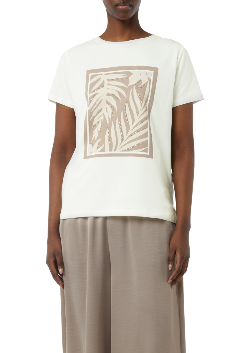 T-Shirt aus Baumwollmix