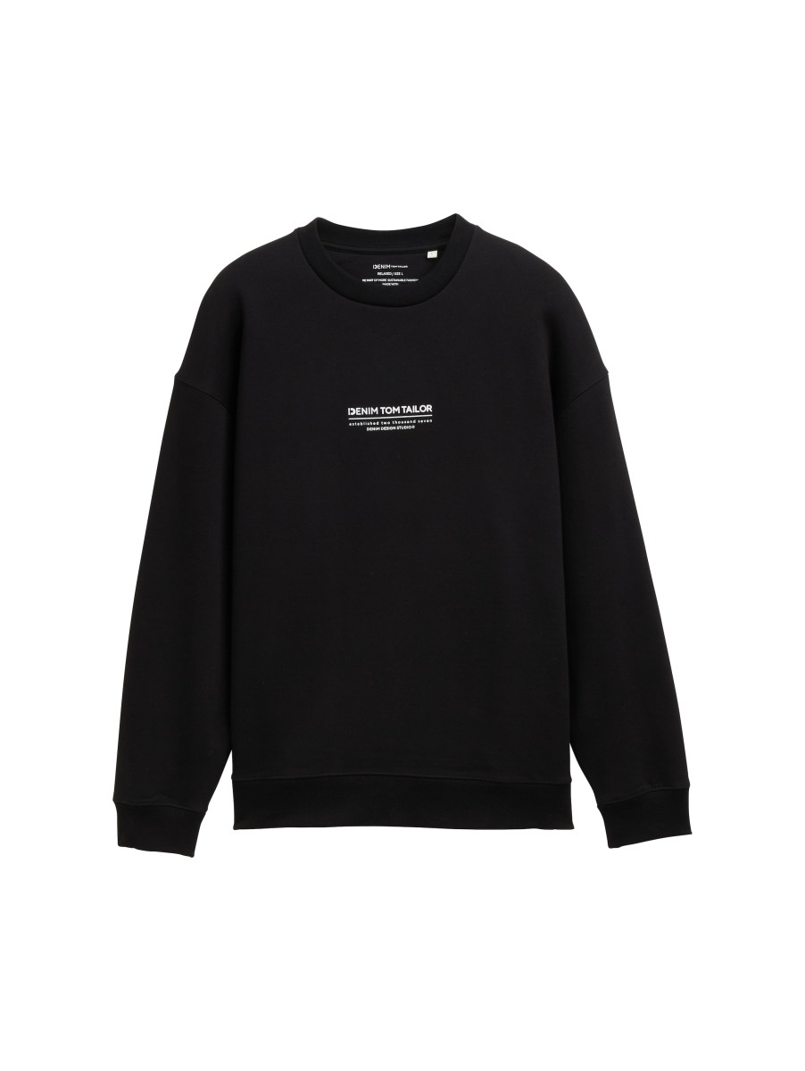 Sweatshirt mit Logo Print