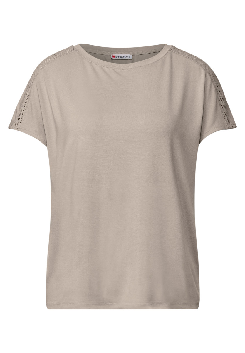 T-Shirt hellbraun