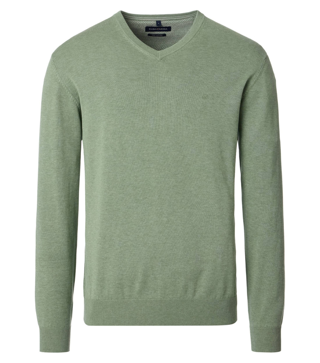 Pullover mit V-Ausschnitt