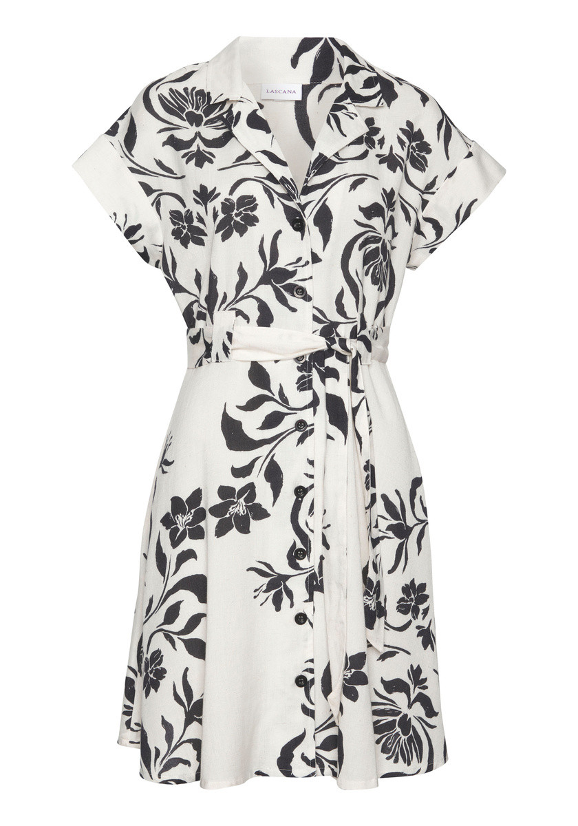 Kleid mit Gürtel