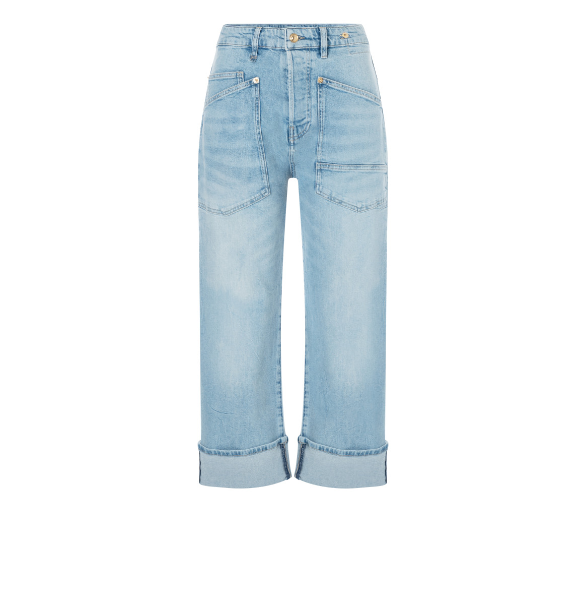 Baggy 3/4 Hose hellblau