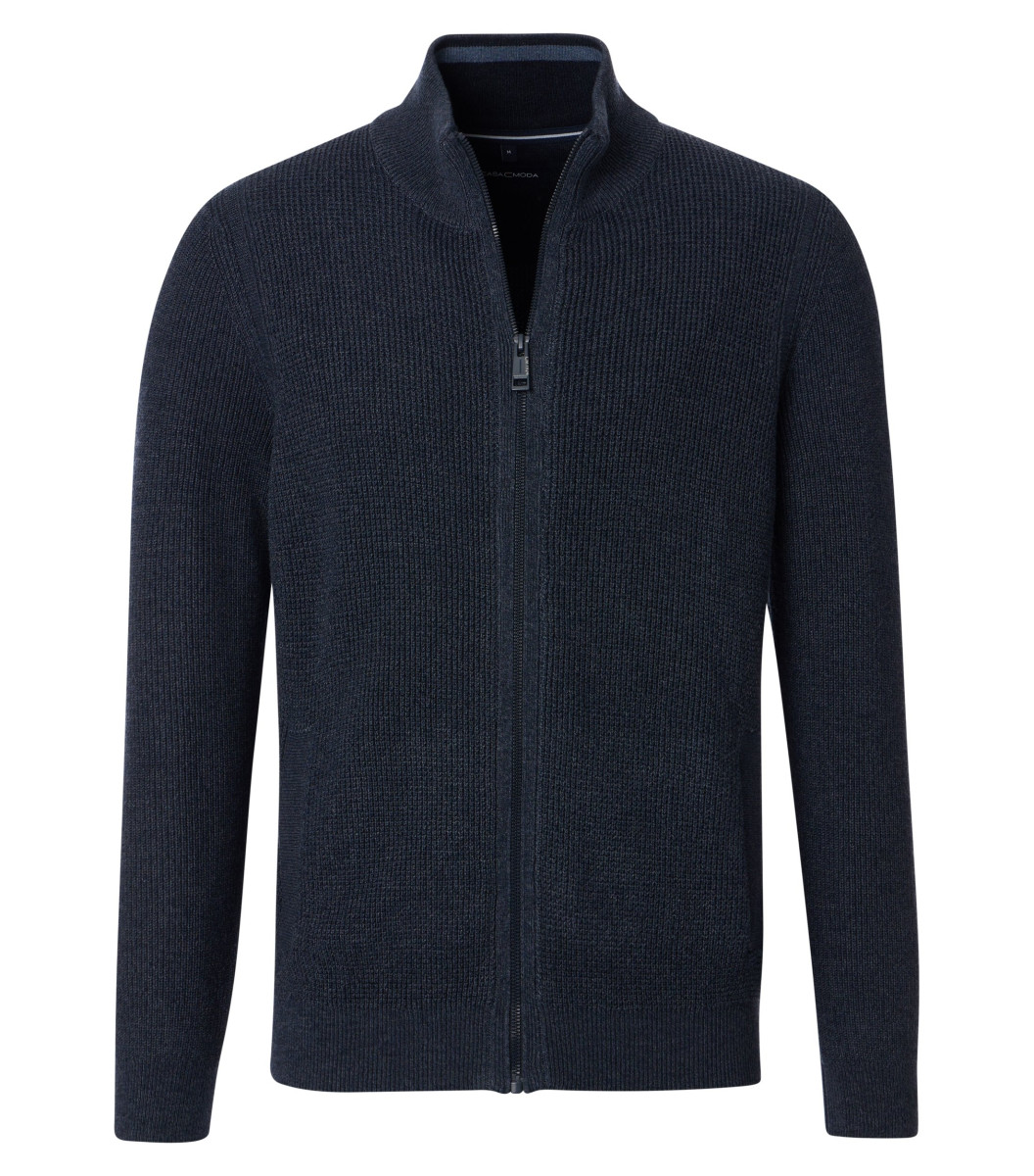 Strickjacke blau