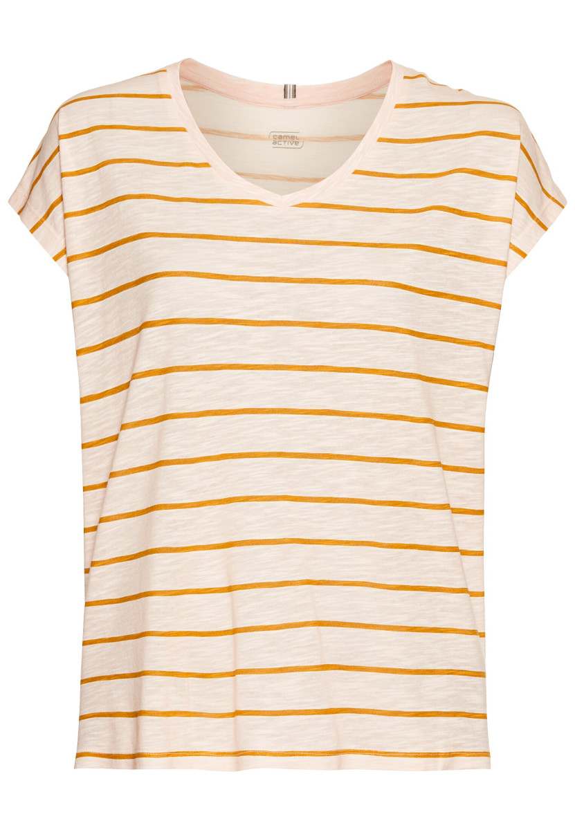 T-Shirt mit V-Ausschnitt