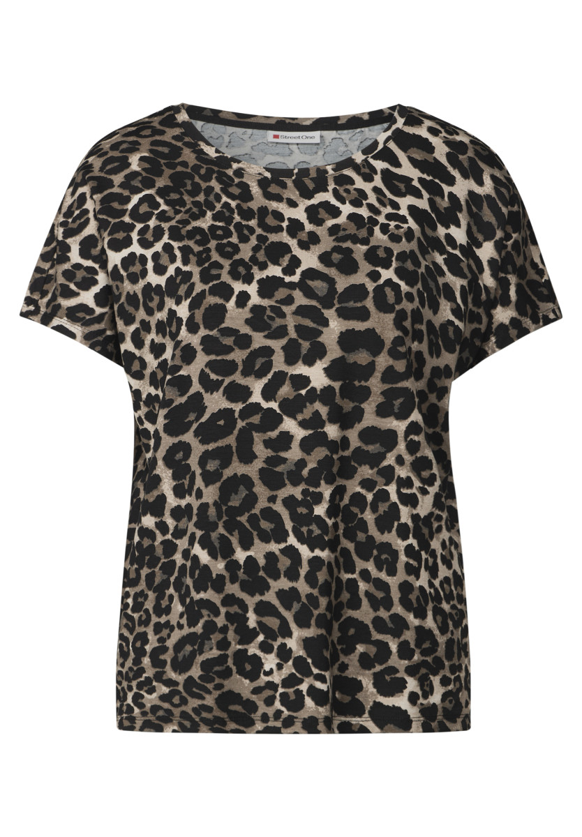 Shirt mit Leo-Muster