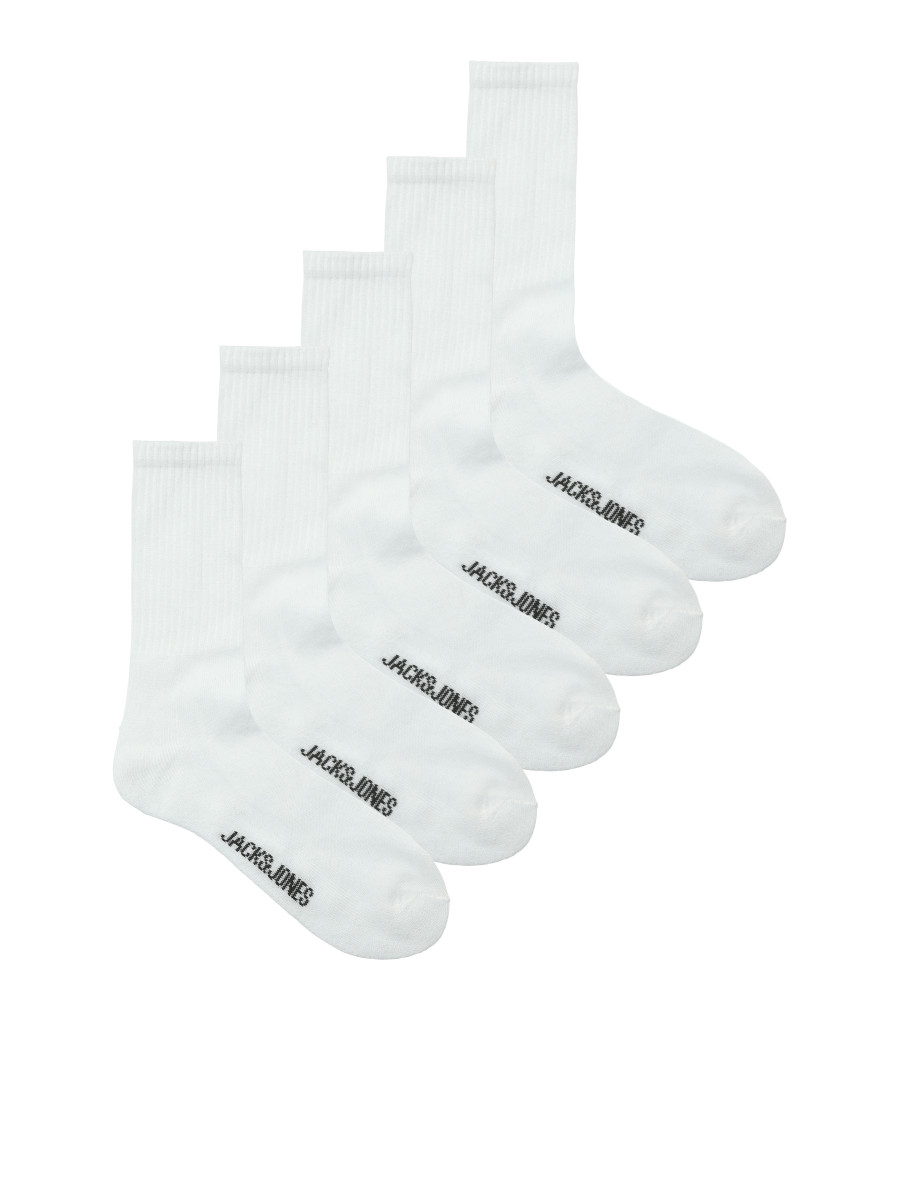 5er-Pack Socken weiß