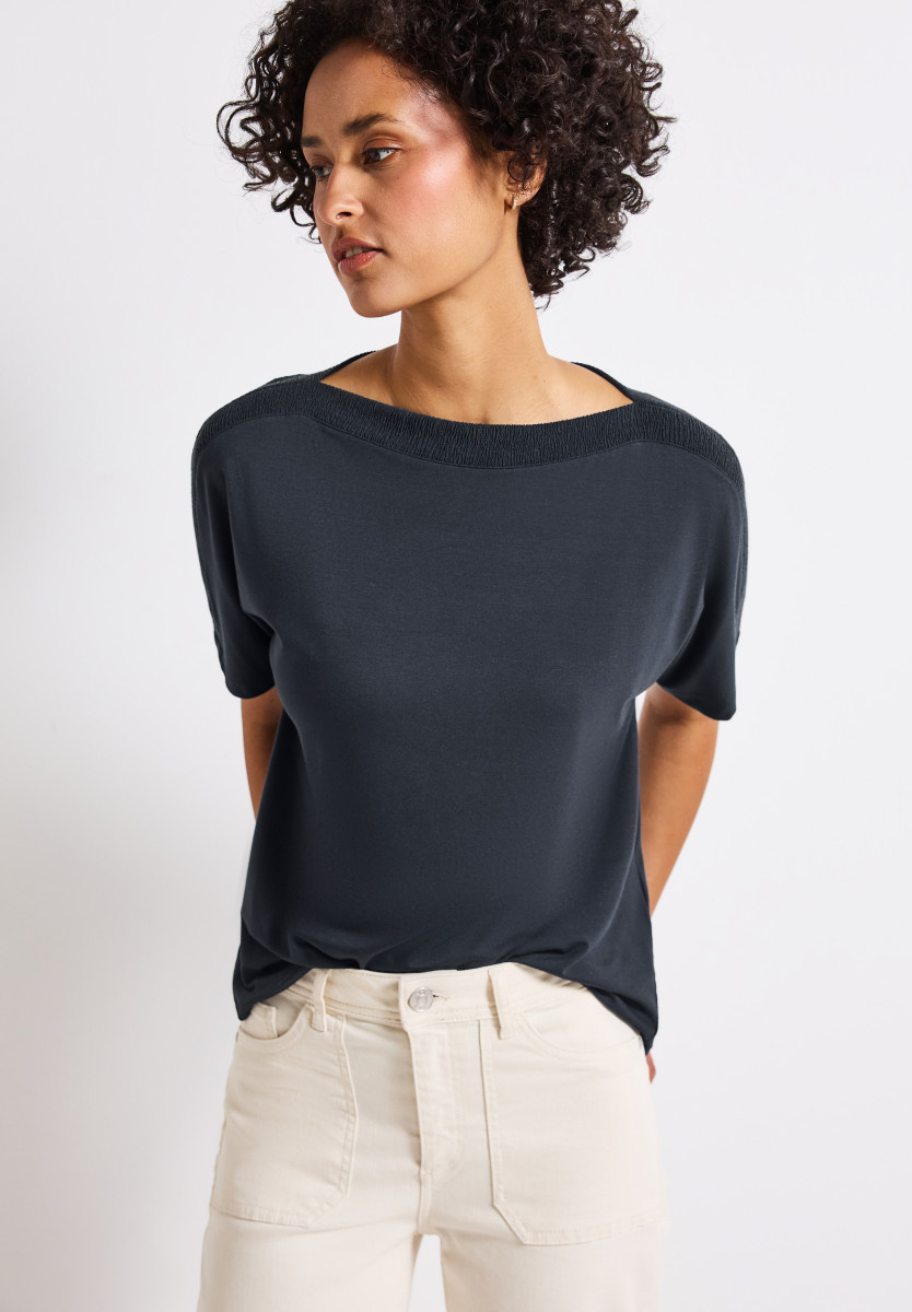 Shirt mit Strukturdetail