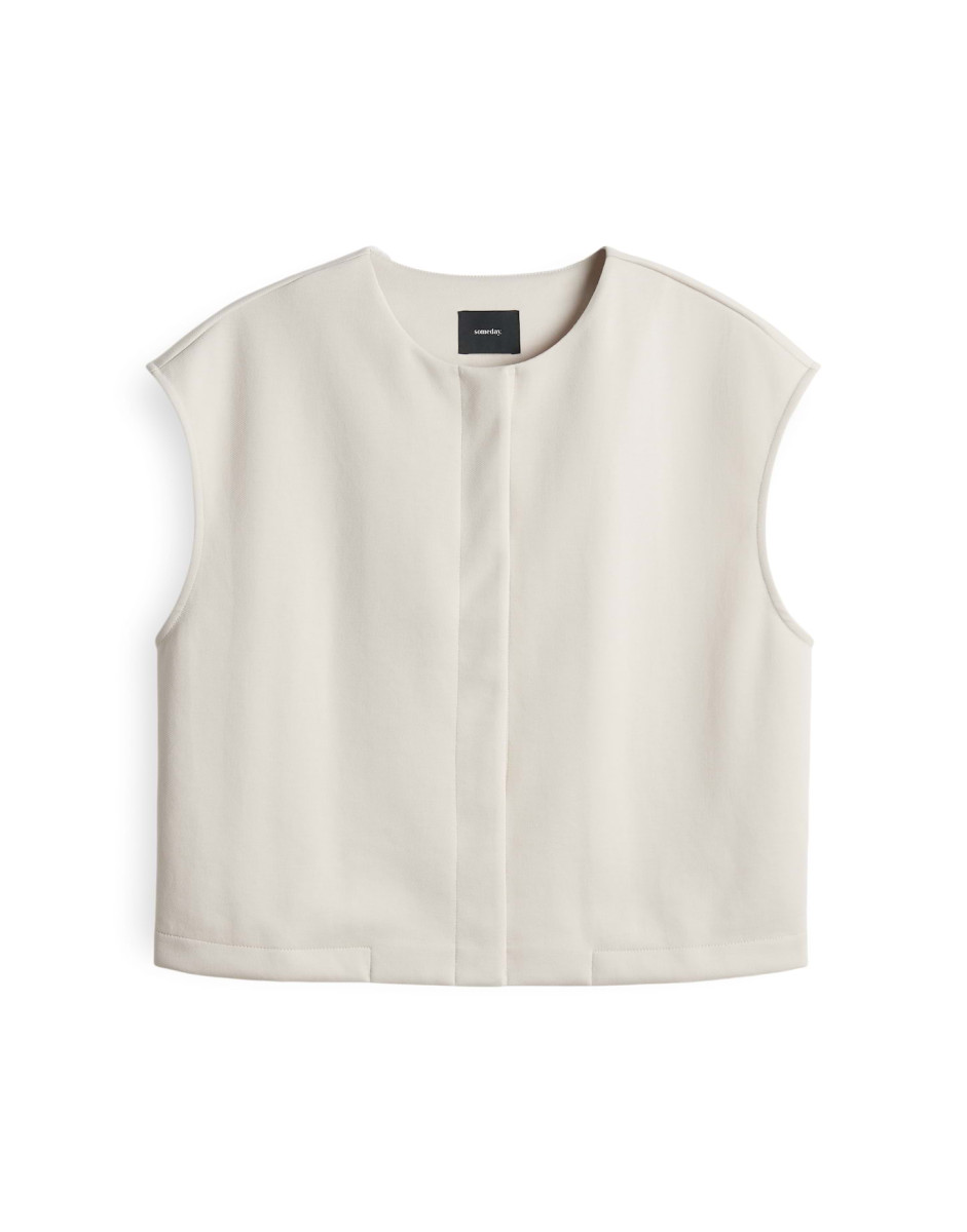 Weste "Umandy" beige