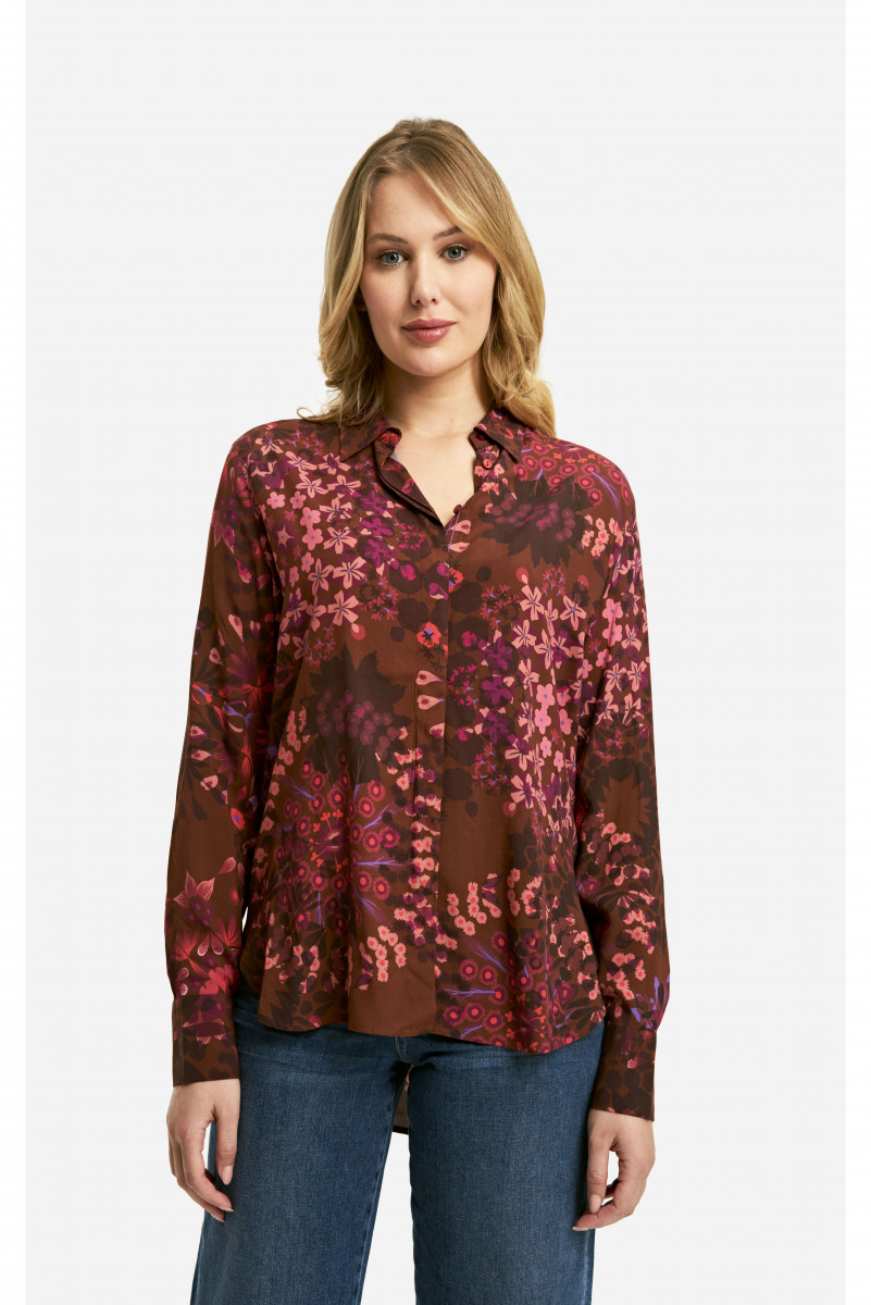 Bluse mit Print