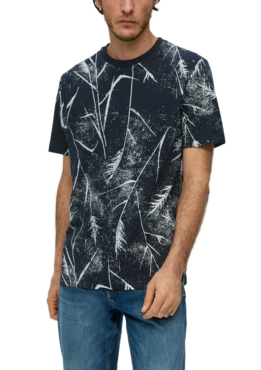 T-Shirt mit All-over-Print