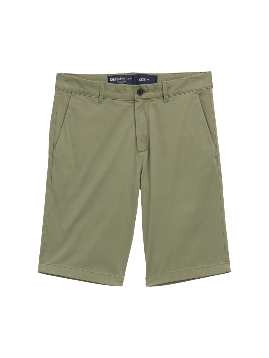 Chino-Shorts Grün