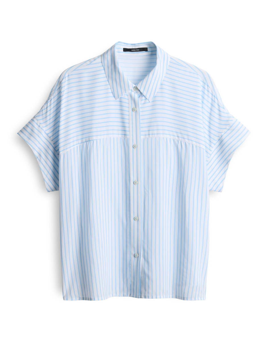 Bluse "Zavina" hellblau