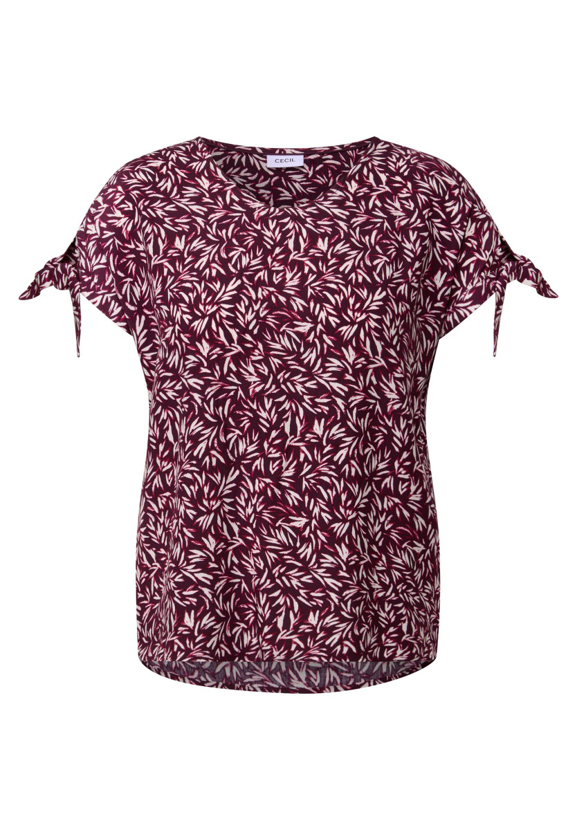Gemustertes Blusenshirt