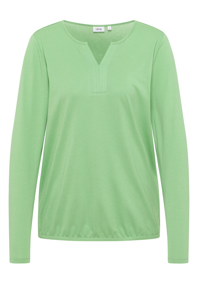 Shirt im Tunika-Look