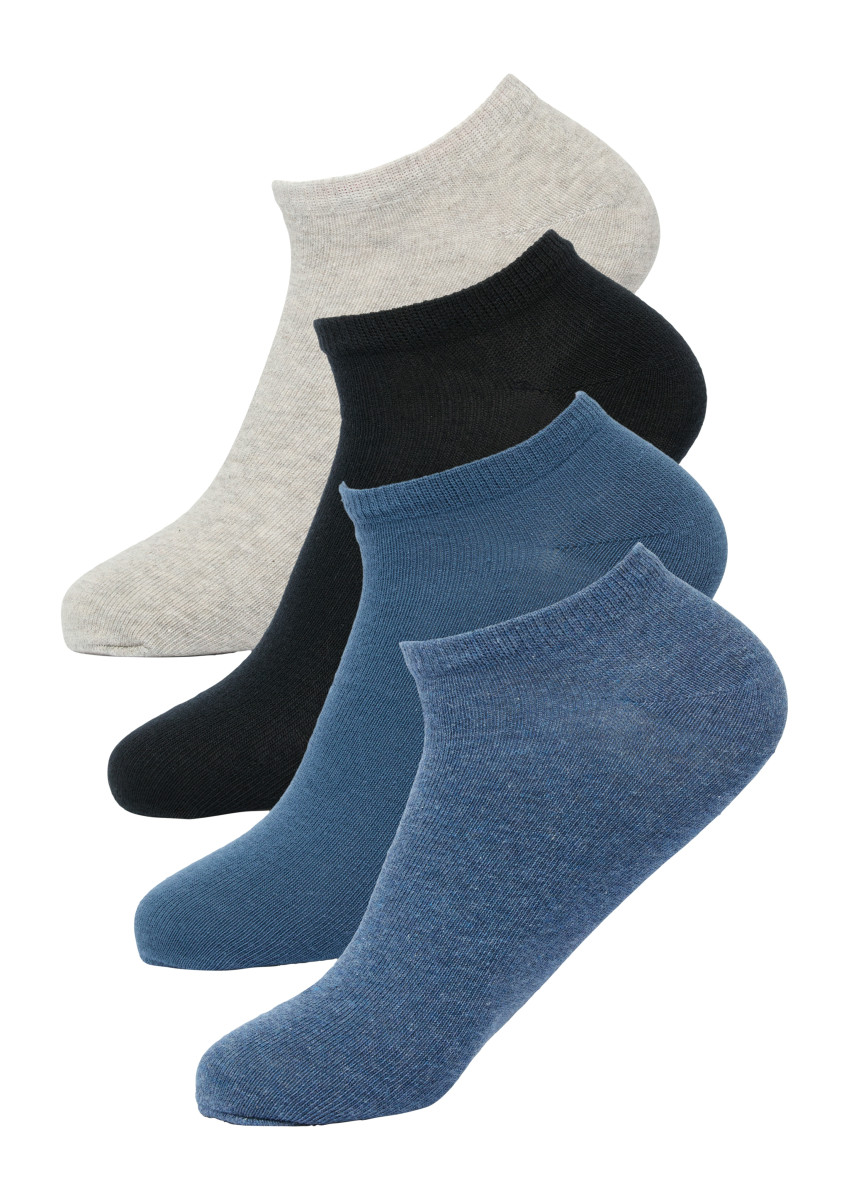 Unisex Sneaker Socken (4 Paar)