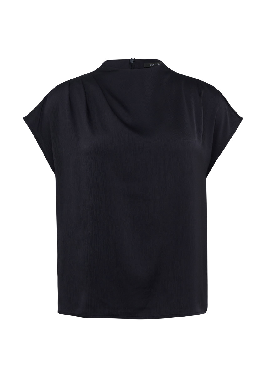 Bluse mit Falten-Detail