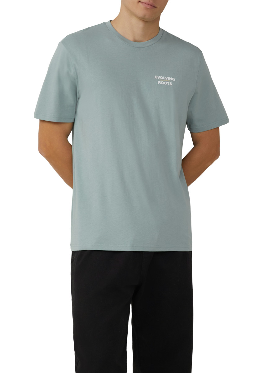 T-Shirt mit kleinem Frontprint