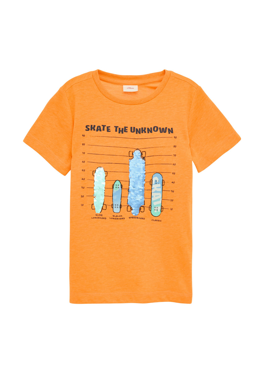 T-Shirt mit Frontprint