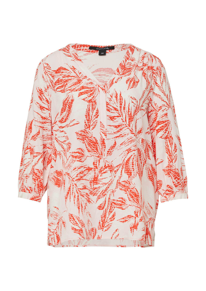Bluse mit Faltendetails