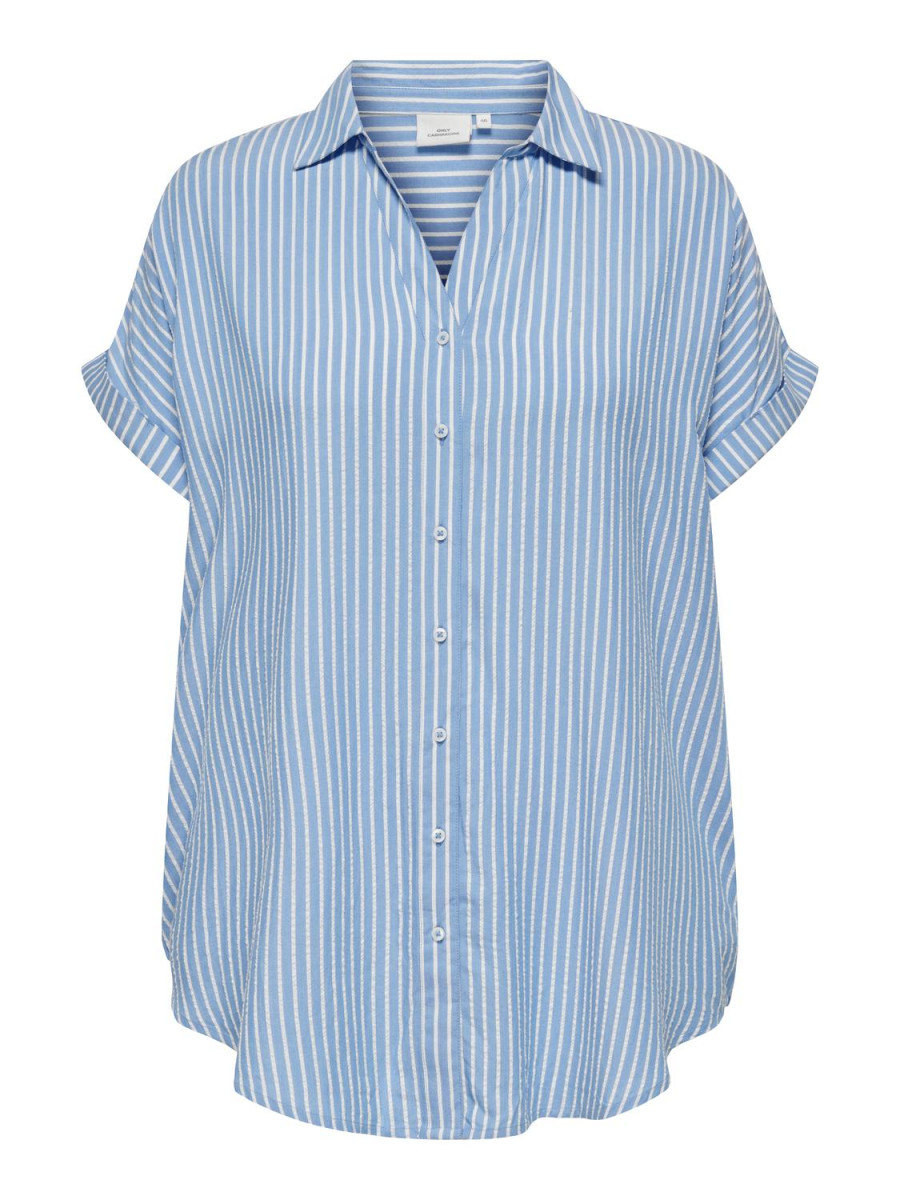 Loose Fit Curvy Bluse