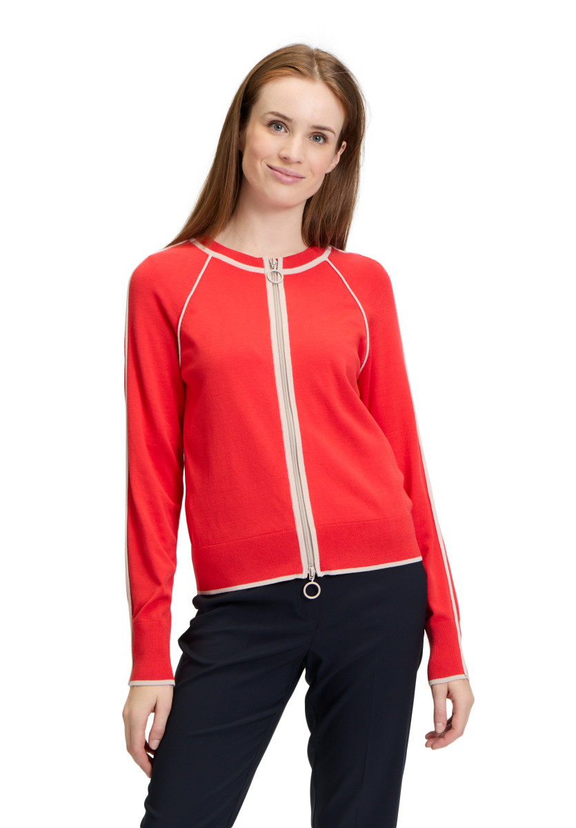 Feinstrickjacke