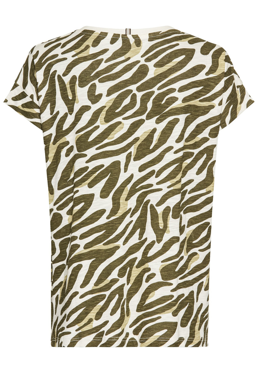 T-Shirt mit Camouflage-Allover-Print