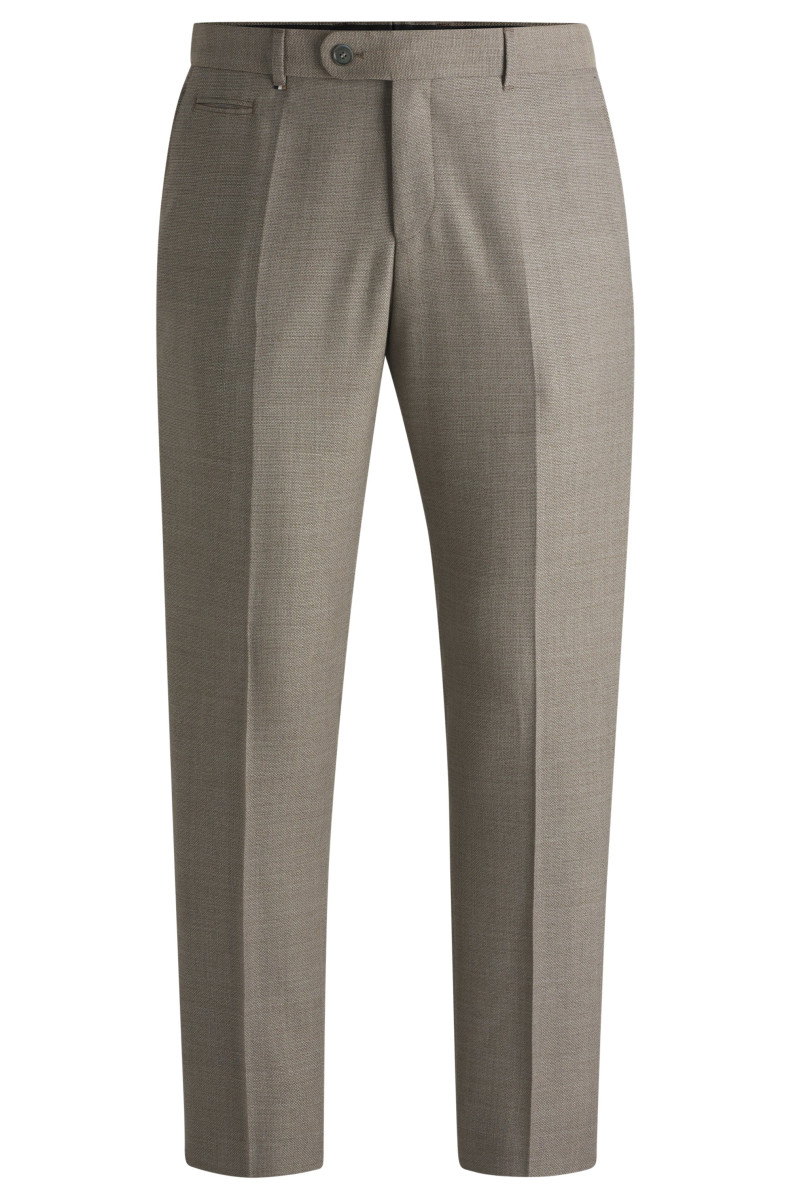 Slim-Fit Hose aus Schurwolle