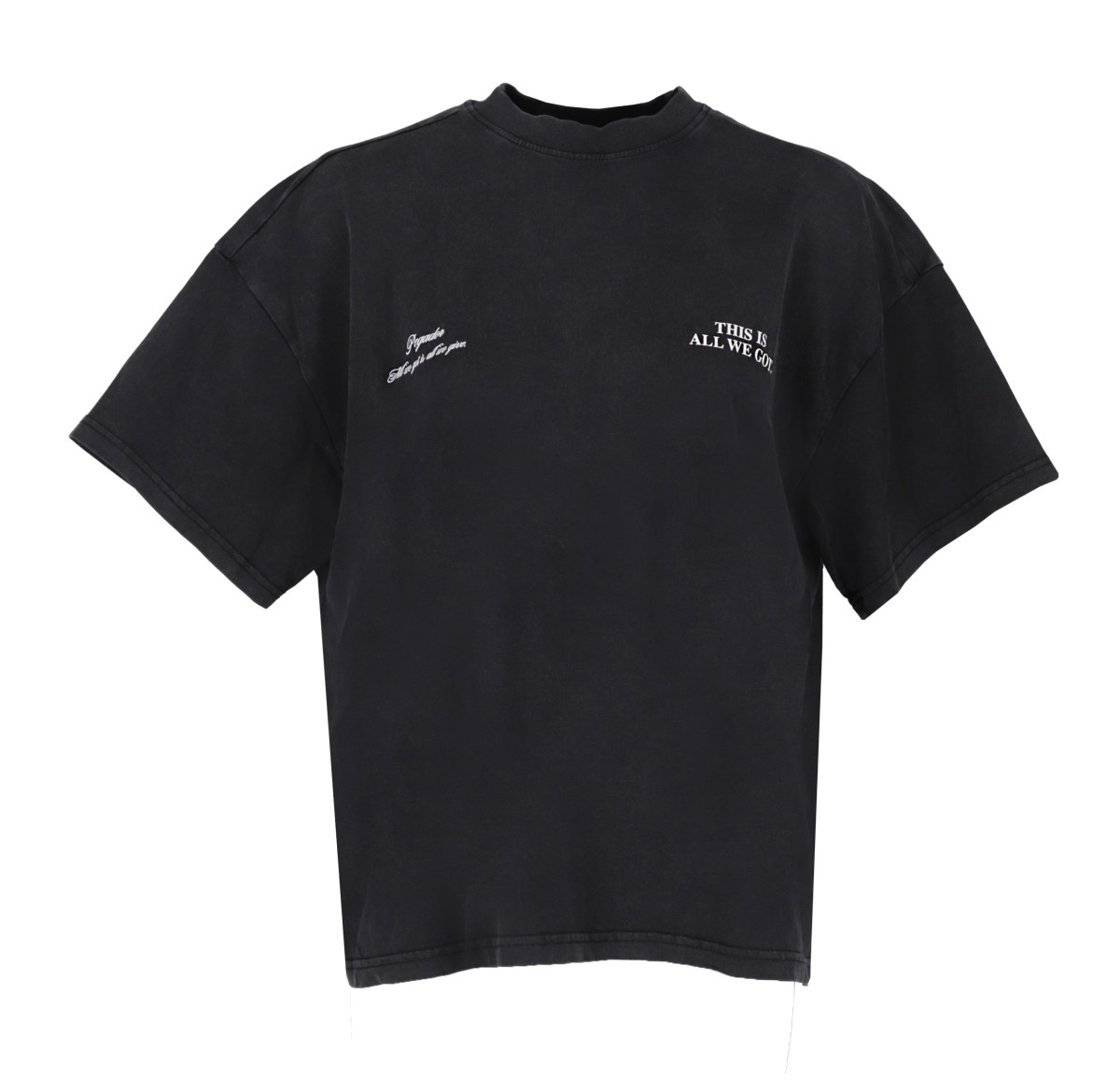 Oversized T-Shirt "Lena" schwarz