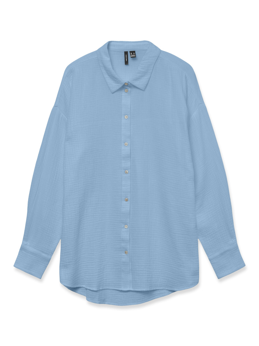 Hemdbluse hellblau