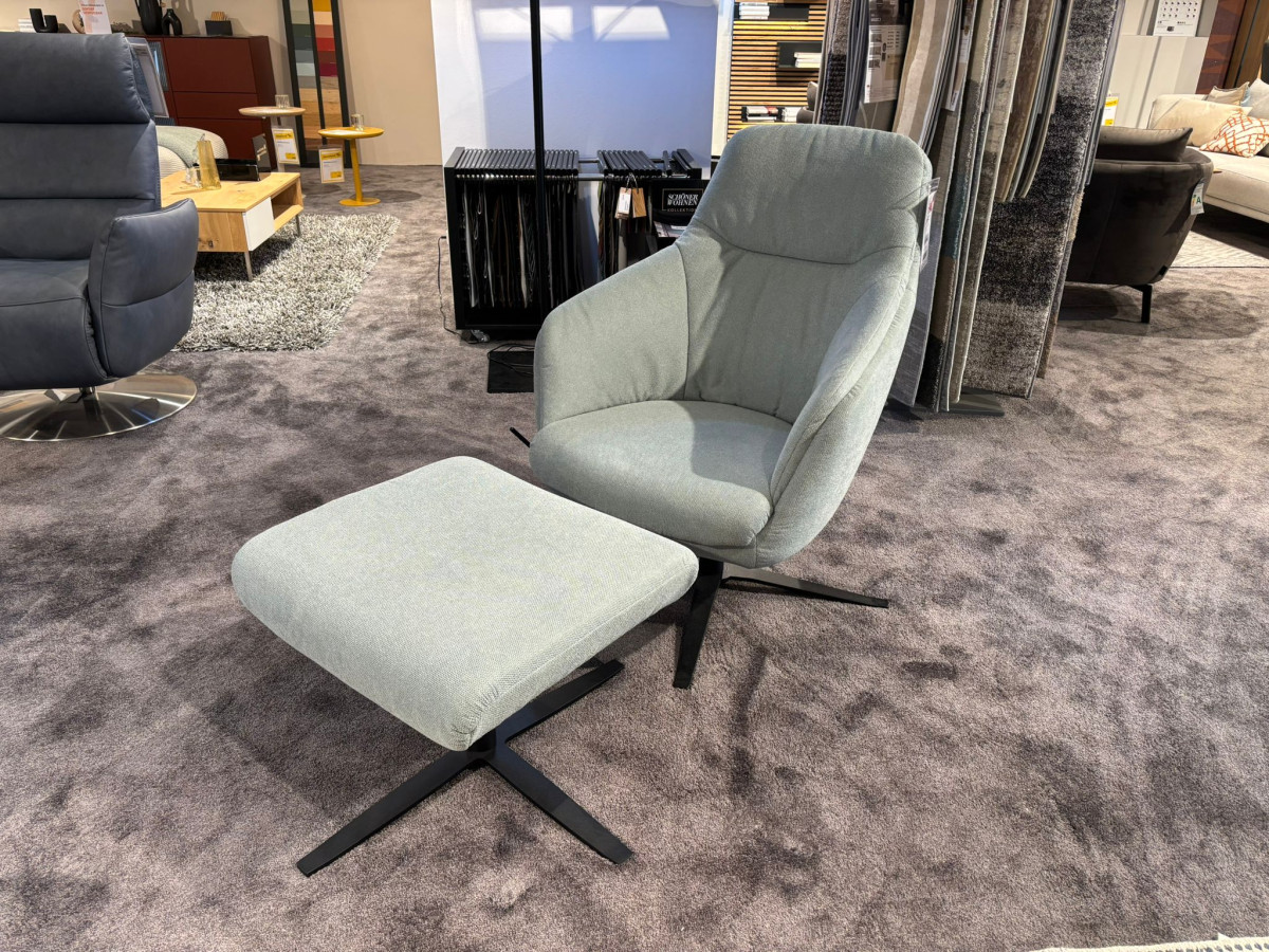 Sessel mit Hocker "Sky"