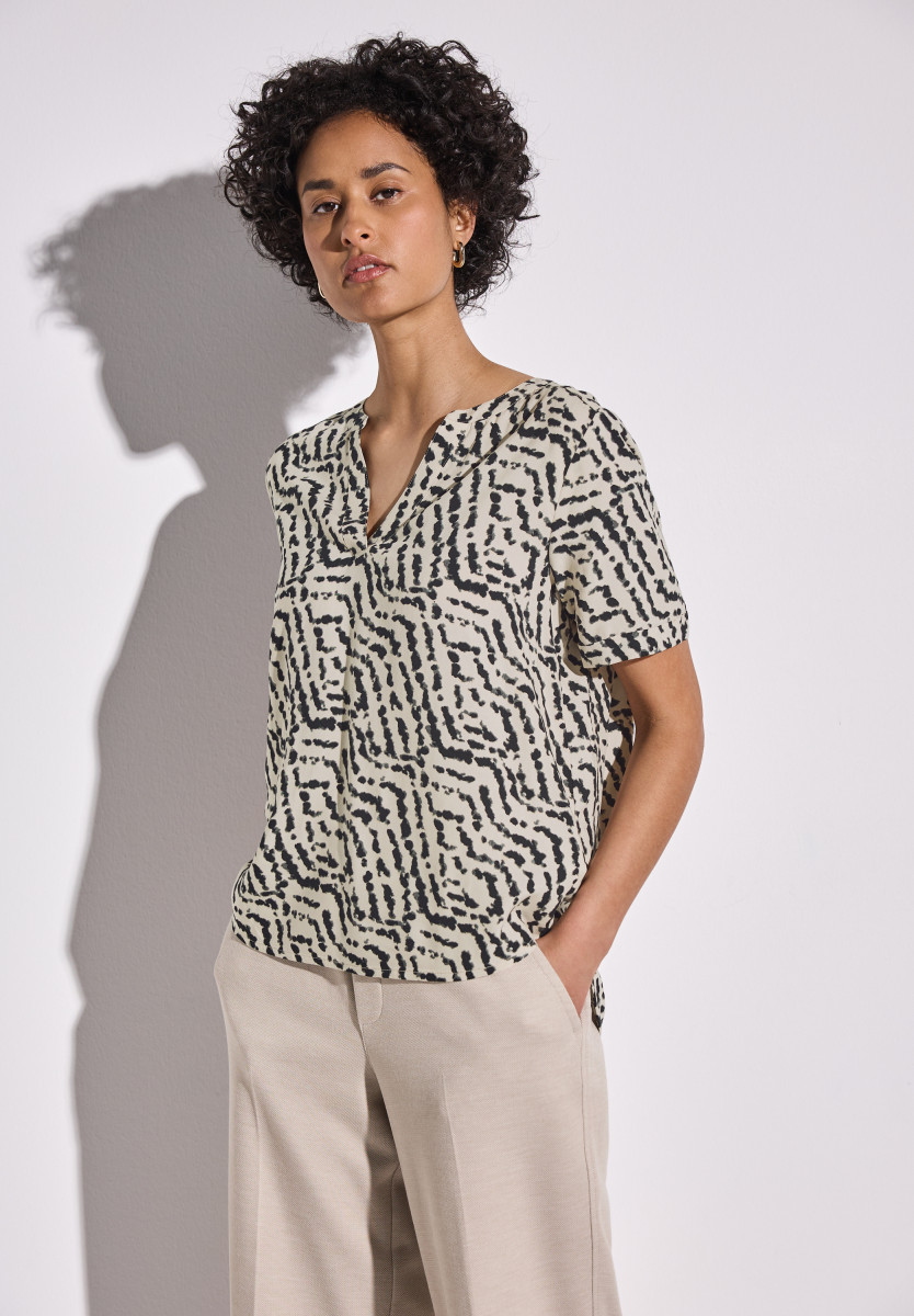 Bedruckte Bluse