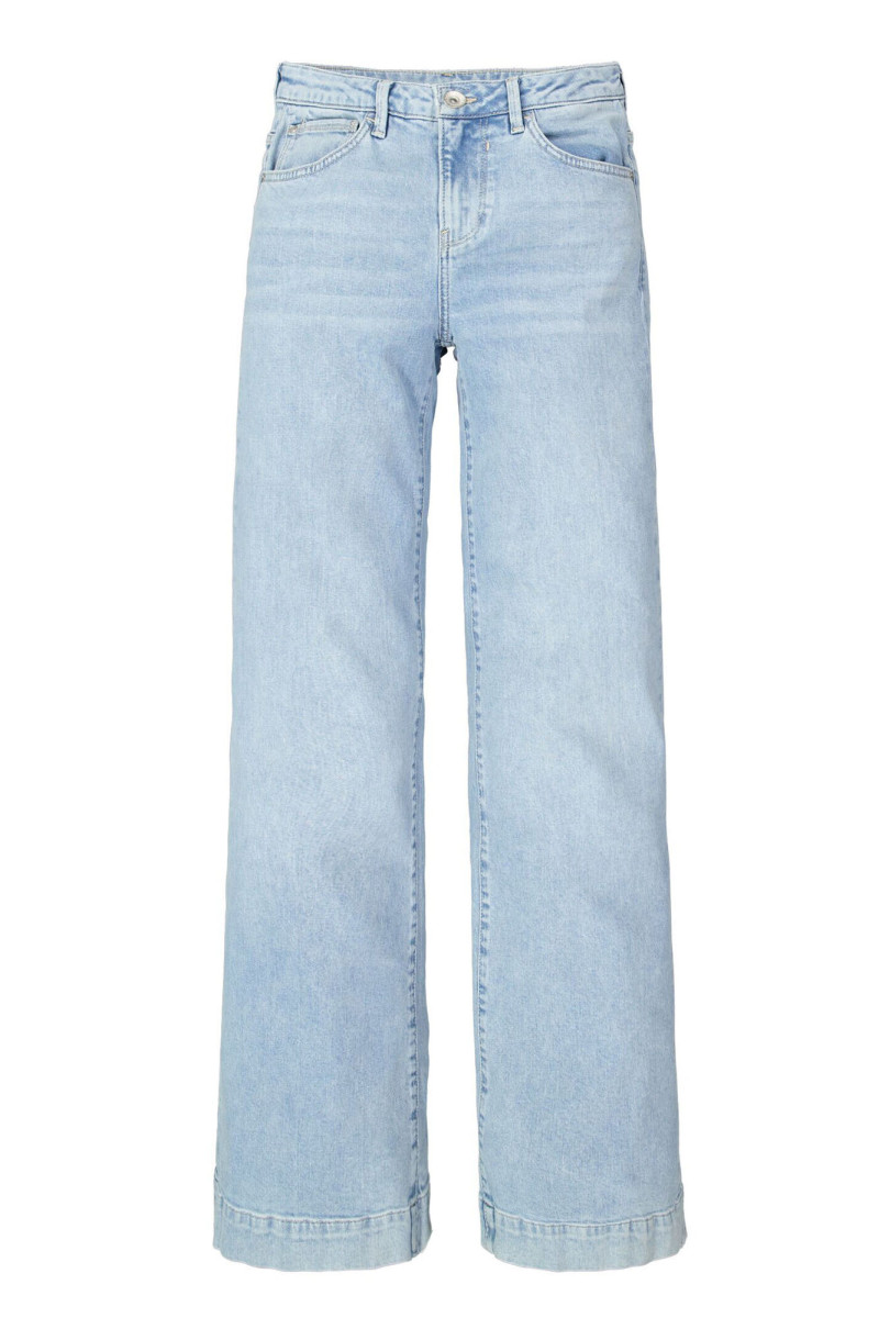 Weite Jeans hellblau