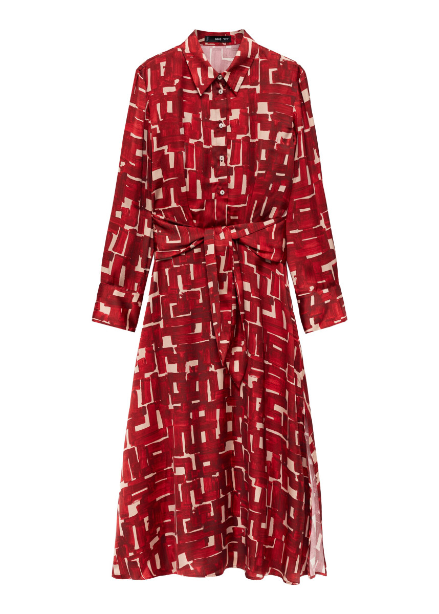 Bedrucktes Hemdkleid