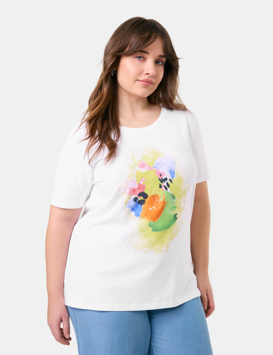 T-Shirt mit Frontprint