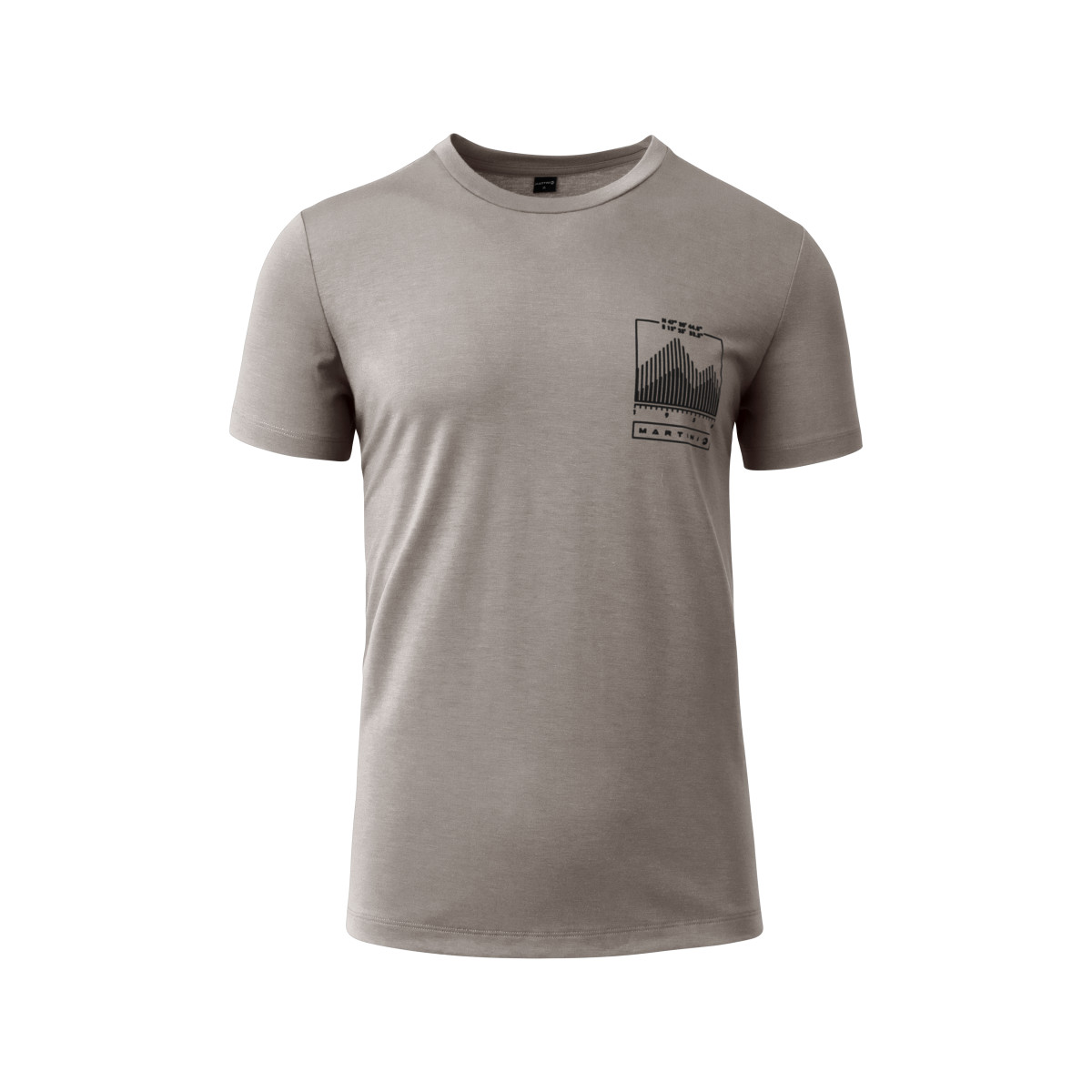 T-Shirt hellgrau