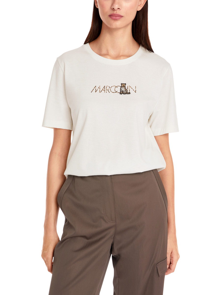 T-Shirt mit Leo-Motiv
