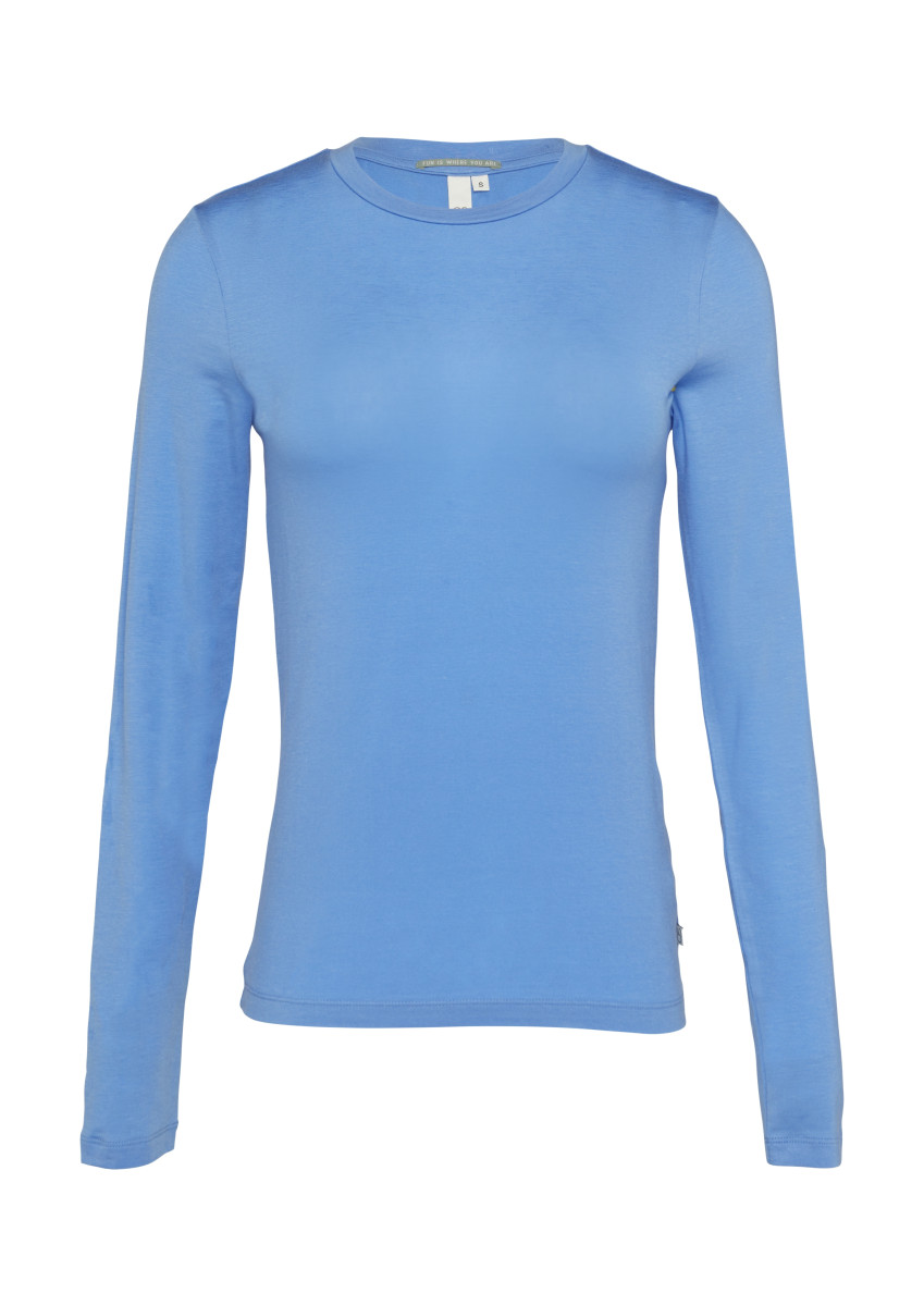 Weiches Longsleeve aus Lyocellmix