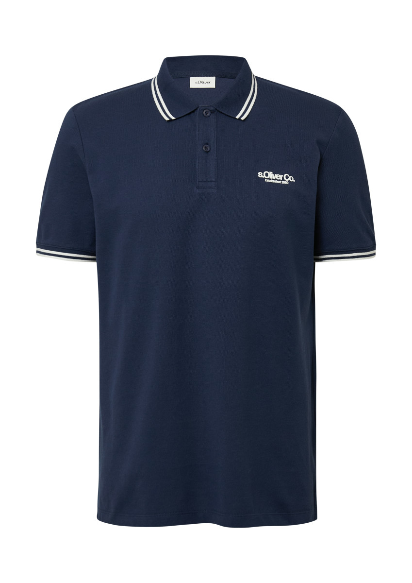 Polo-Shirt blau