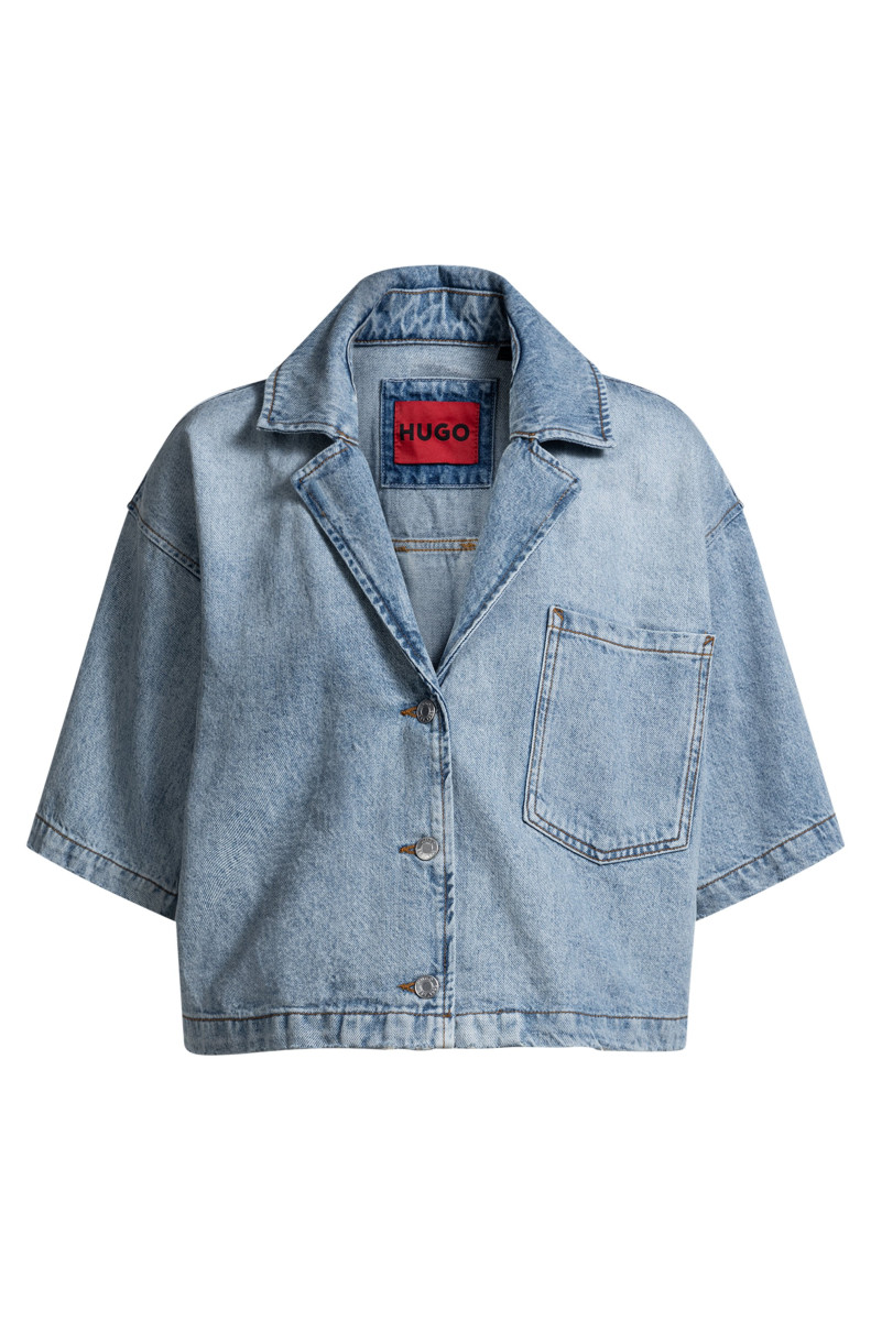 Relaxed-Fit Bluse