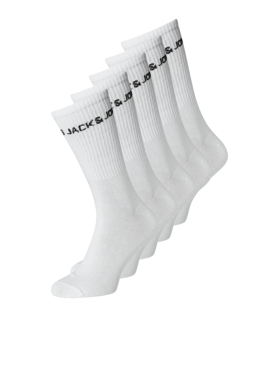 5er-Pack Socken weiß