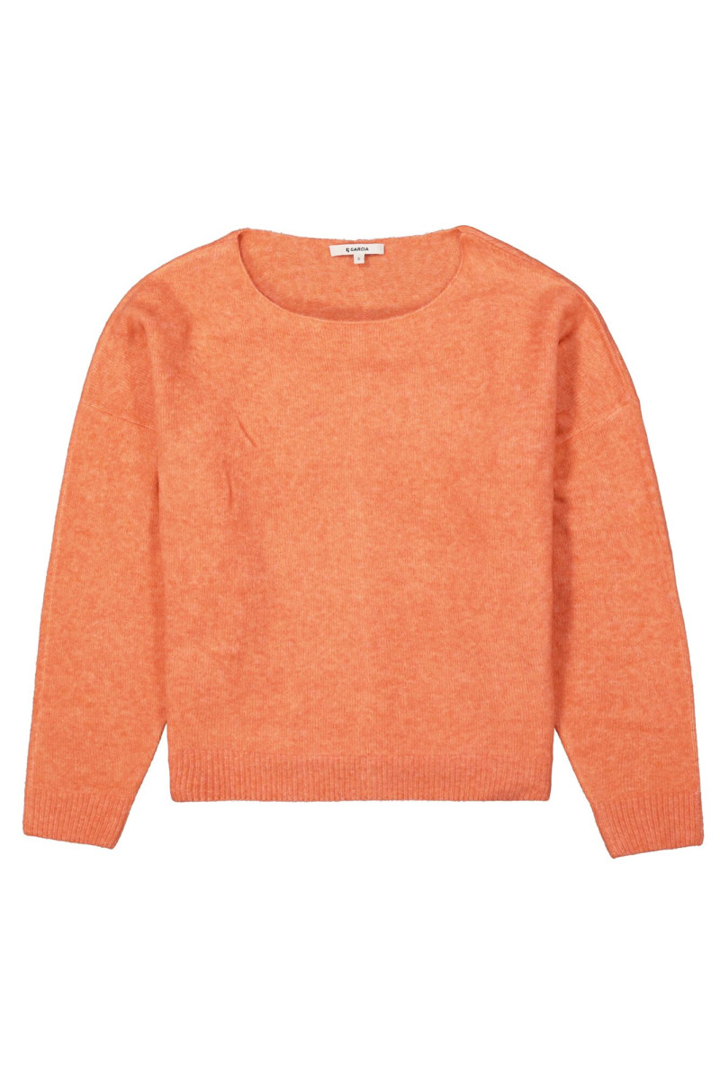 Pullover orange