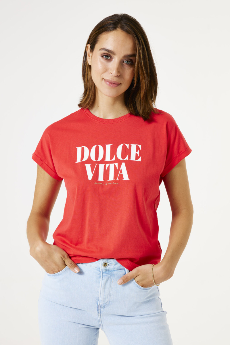 T-Shirt mit Frontprint